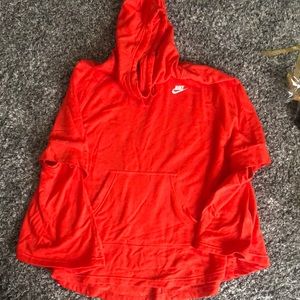 Nike Sweatshirt Poncho